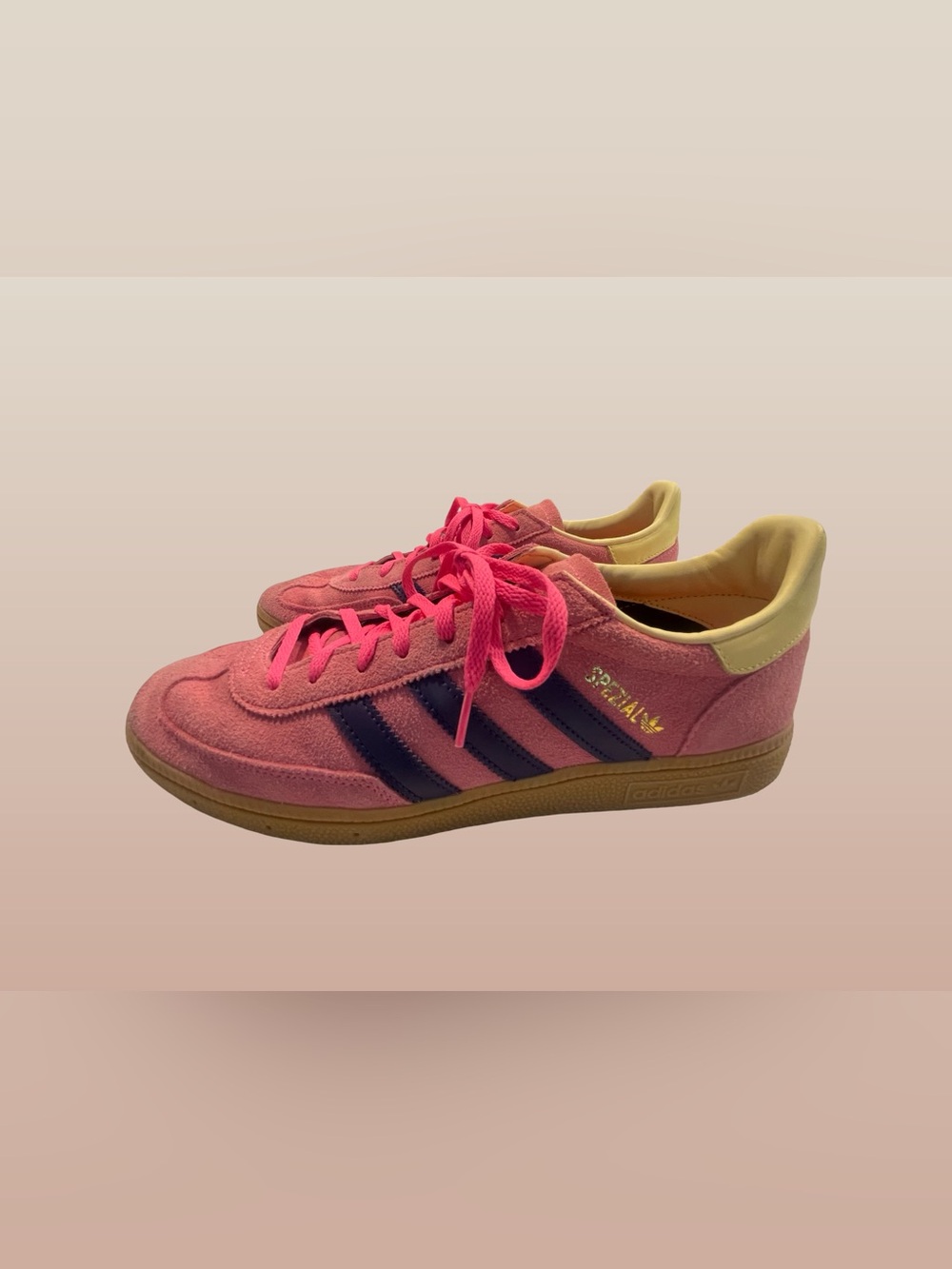 adidas Women’s Pink Spezial Suede Sneakers